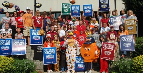 Penn State wins College Colors Day Spirit Cup in